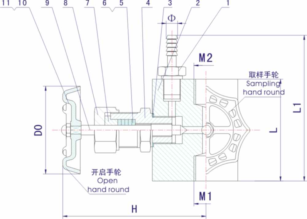 高密封取样阀